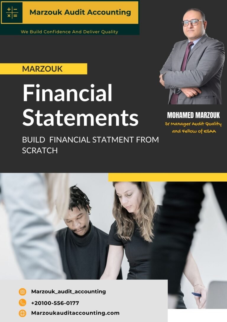 Financial statement preparation session