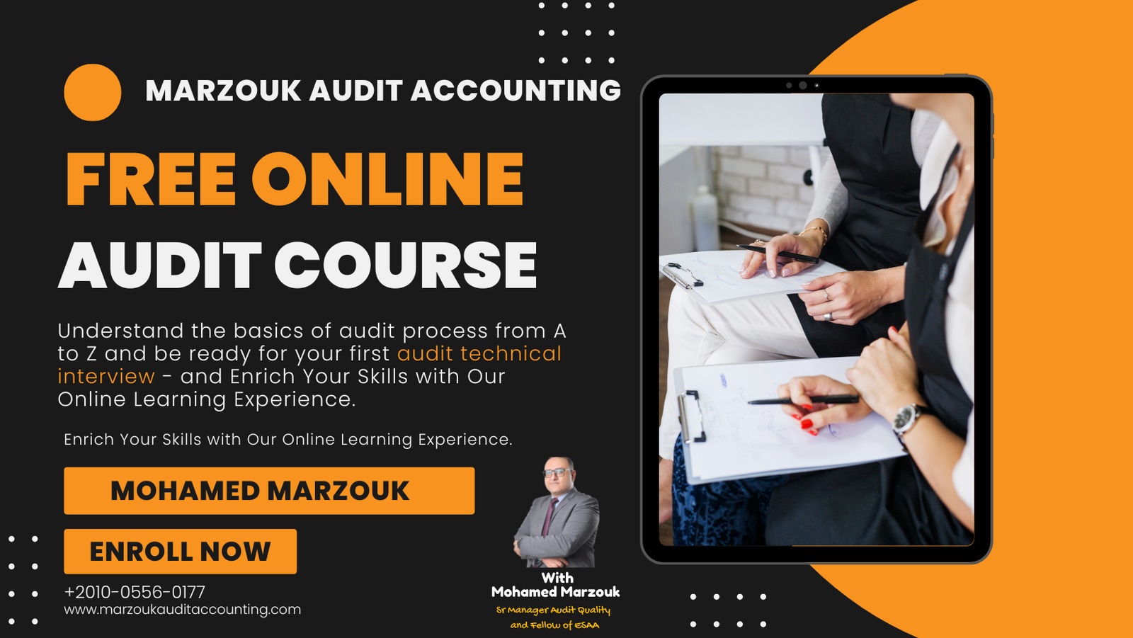 Free course ( introduction to external audit )